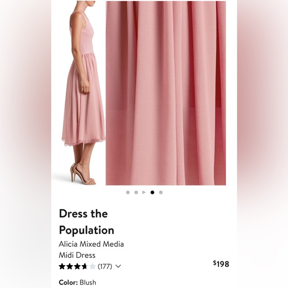 NWT Dress the Population - Picture 3 of 6